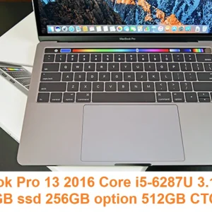 MNQF2 MacBook Pro 13 2016 Core i5-6287U 3.1GHz Ram 8GB ssd 256GB option 512GB CTO A1706 EMC 3071 Giá