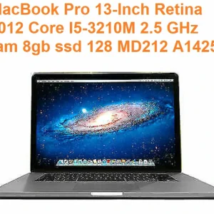 MacBook Pro 13-Inch Retina 2012 Core I5-3210M 2.5 GHz ram 8gb ssd 128 256 512 MD212 MacBookPro10,2 - A1425 - emc2557