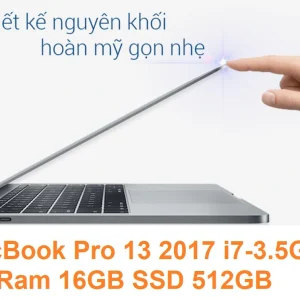 MacBook Pro 13 Mid-2017 Core i7-7567U 3.5GHz MACBOOK PRO 2017 13 INCH SSD 512GB RAM 16GB TOUCHBAR MPXW2 99% A1706 EMC 3163