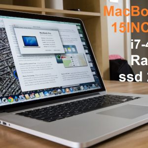 MacBook Pro 15 Late 2013 Core i7-4750HQ 2.0GHz Ram 8Gb ssd 256GB ME293 A1398 EMC 2674