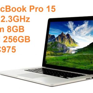 MacBook Pro 15inch Core i7-3615QM 2.3GHz Ram 8GB ssd 256GB MC975 A1398 (EMC 2512)