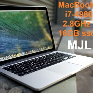 MacBook Pro 15Mid-2015 Core i7-4980HQ 2.8GHz Ram 16GB ssd 1TB MJLU2 A1398 EMC 2910