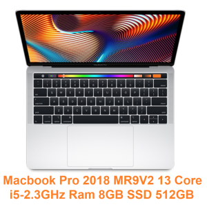 MR9R2 Macbook Pro 13 inch 2018 i5-2.3GHz Ram 8GB ssd 512GB Space Gray CPO CTO A1989