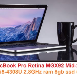 MacBook Pro 13inch Mid-2014 Core i5-4308U 2.8GHz ram 8gb ssd 512GB MGX92 A1502 EMC 2875 MacBookPro11,1
