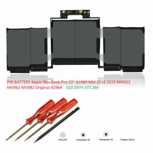 THAY PIN BATTERY Apple MacBook Pro 13" A1989 Mid 2018 2019 MR9Q2 MV962 MV982 Original A1964 mới chính hãng