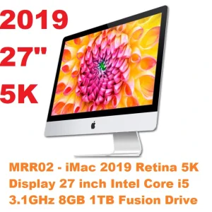 iMac 27-Inch Core i5-3.1GHz 5K, 27-Inch, 2019 MRR02 iMac19,1 - A2115 - 3194