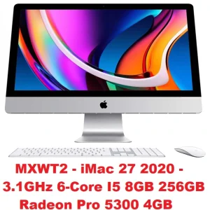 MXWT2 iMac Retina 5K, 27-Inch, 2020 Core i5-3.1GHz - iMac20,1 - A2115 - 3442